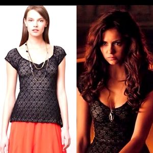 Aso Katherine Pierce Deletta Diamond back top